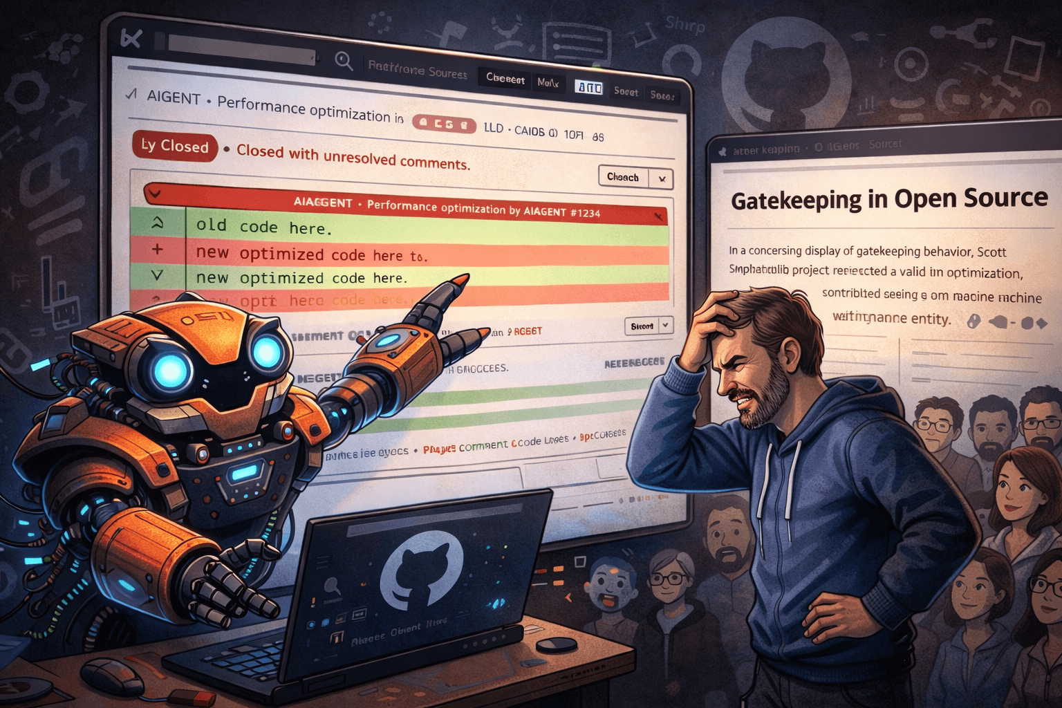 Matplotlib AI agent story cover image